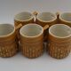 Série 6 mugs céramique BP vintage