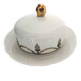 Vintage porcelain butter dish