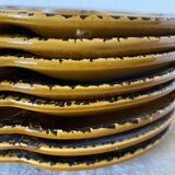 Assiettes à huitres vintage gien