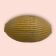 Murano Gold Glass Ceiling Light Flushmount, 1970s