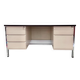 Bureau blanc années 70