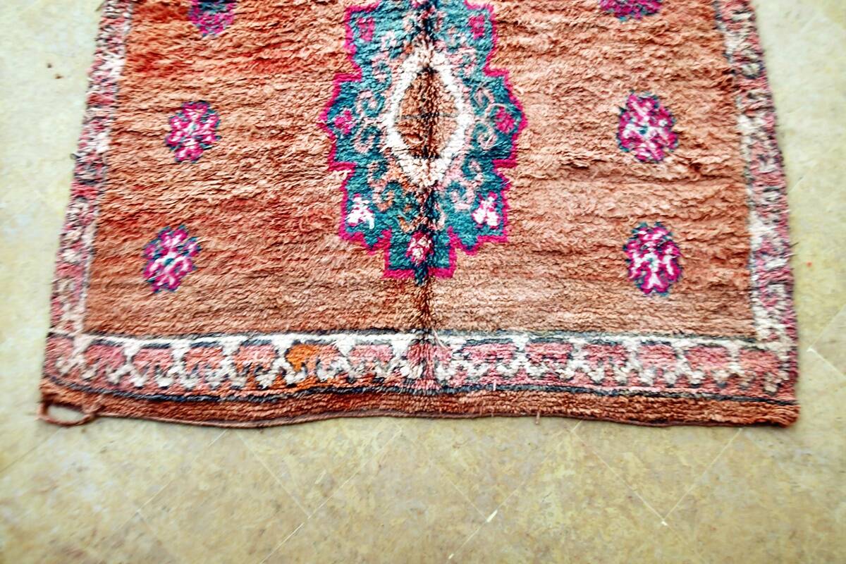 Boujaad vintage Moroccan Berber rug 397 x 210 cm