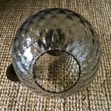 Hanging ball vintage smoked glass