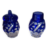 Ensemble en cristal doublé
