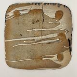 large enamelled ceramic pocket emptier signed Claude Champy, France