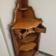 Antique corner cabinet