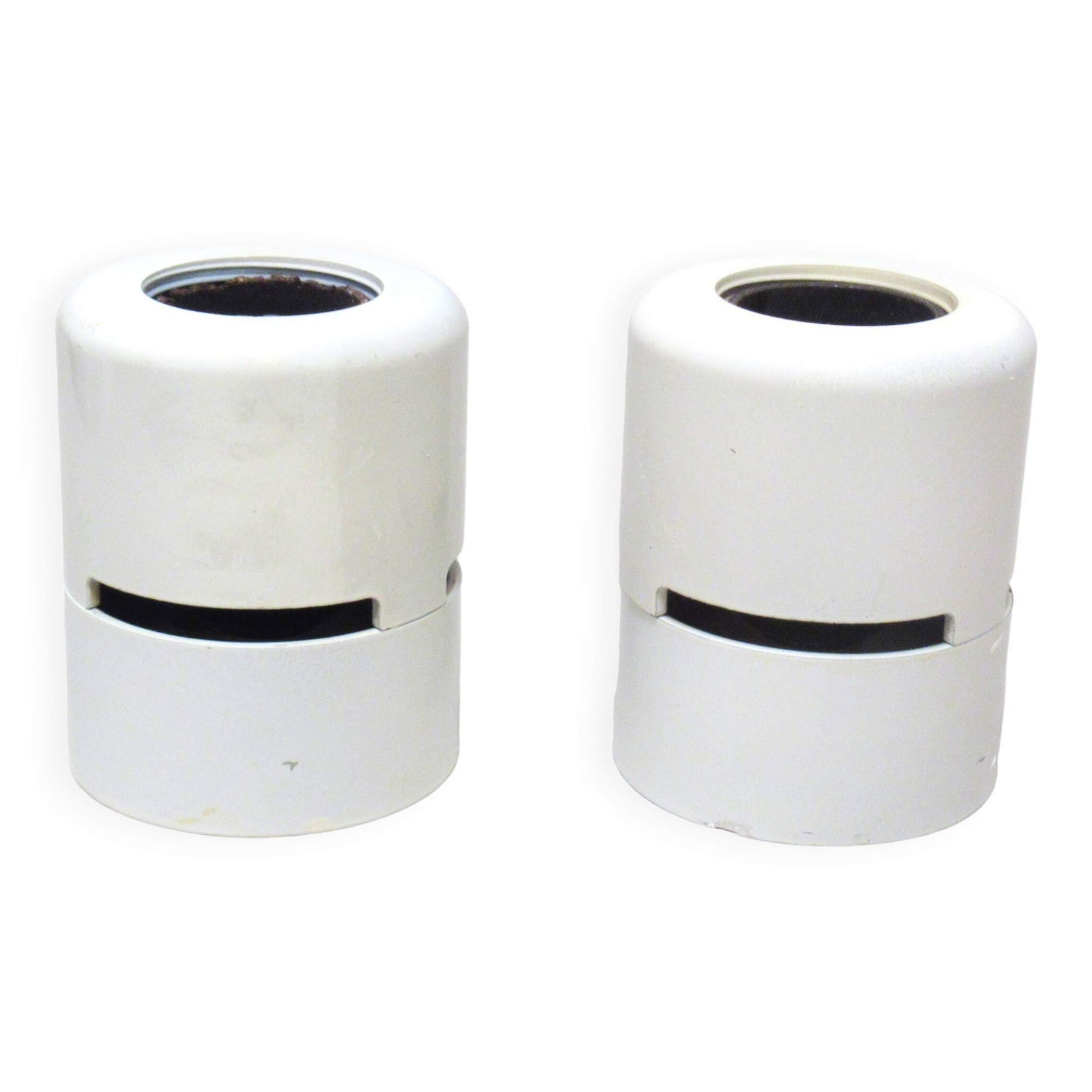 Pair of cylindrical wall lights Stilnovo 1960s