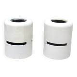 Paire d'appliques cylindrique Stilnovo Années 60