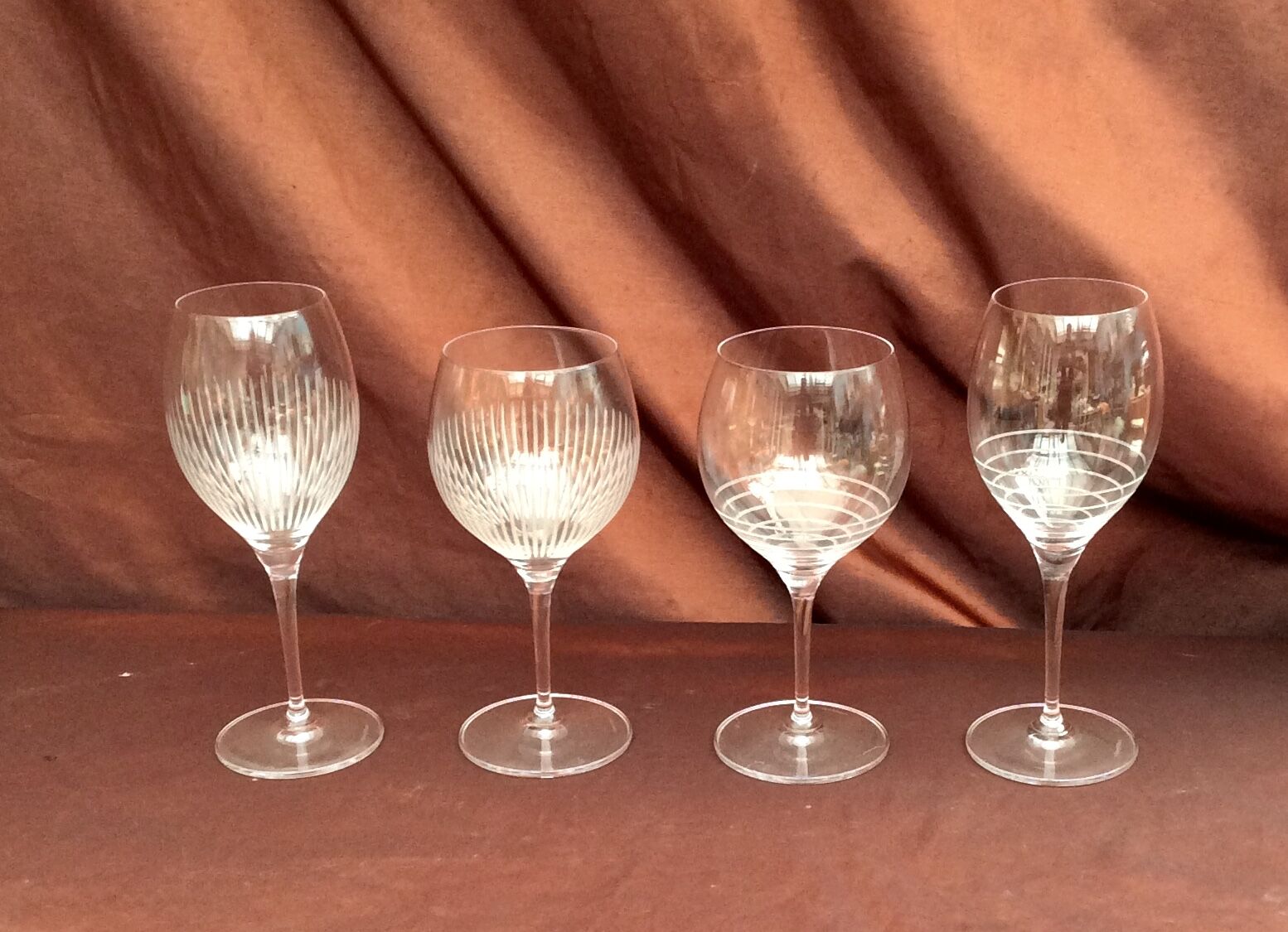 Lot of 4 glasses Villeroy Boch