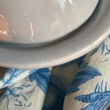 Grand plat cloche en porcelaine Villeroy et Boch ancien