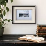 Vienna, Austria Vintage Engraving, 1841 Authentic.