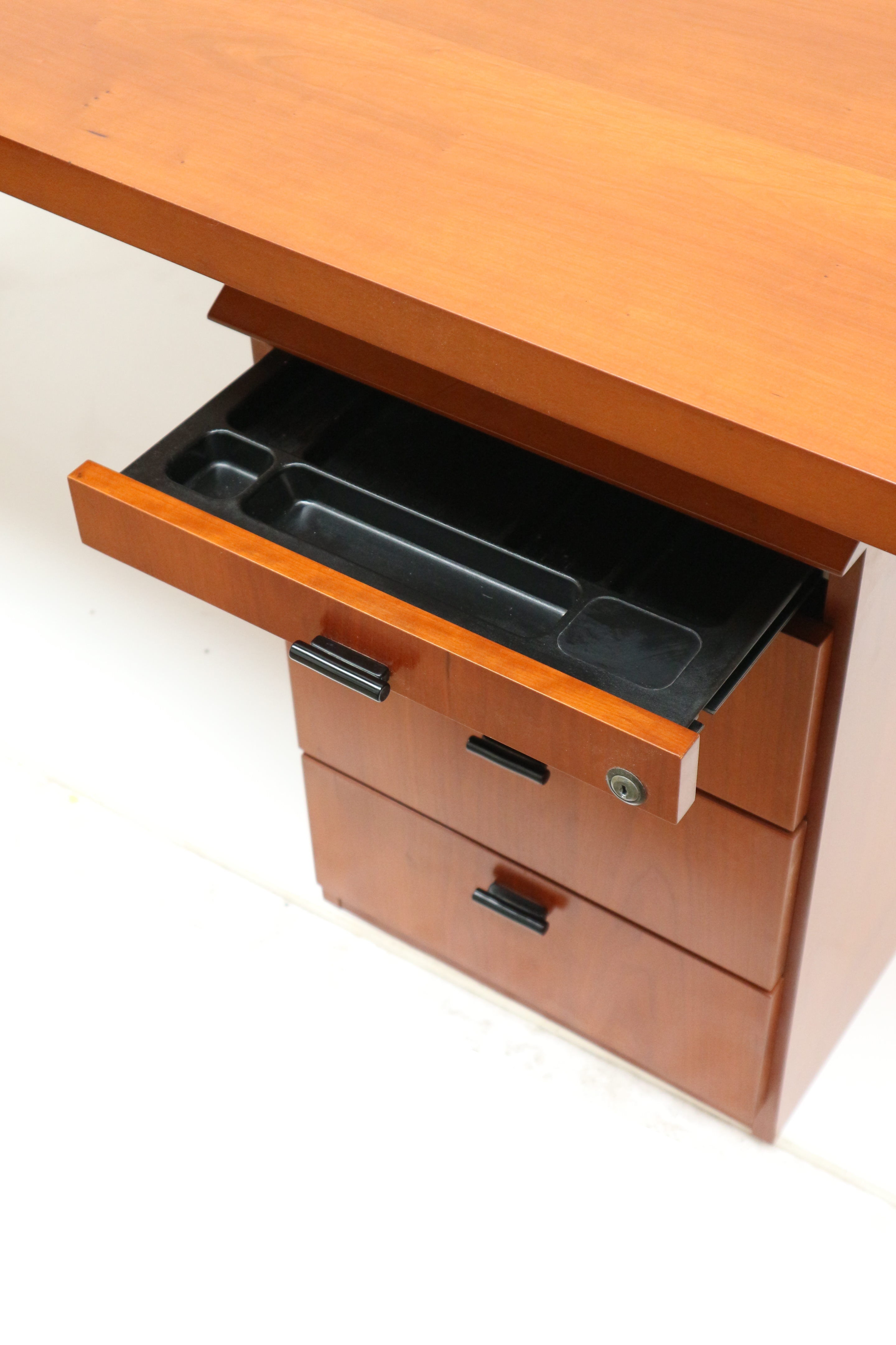 Vintage executive desk from the 1980s