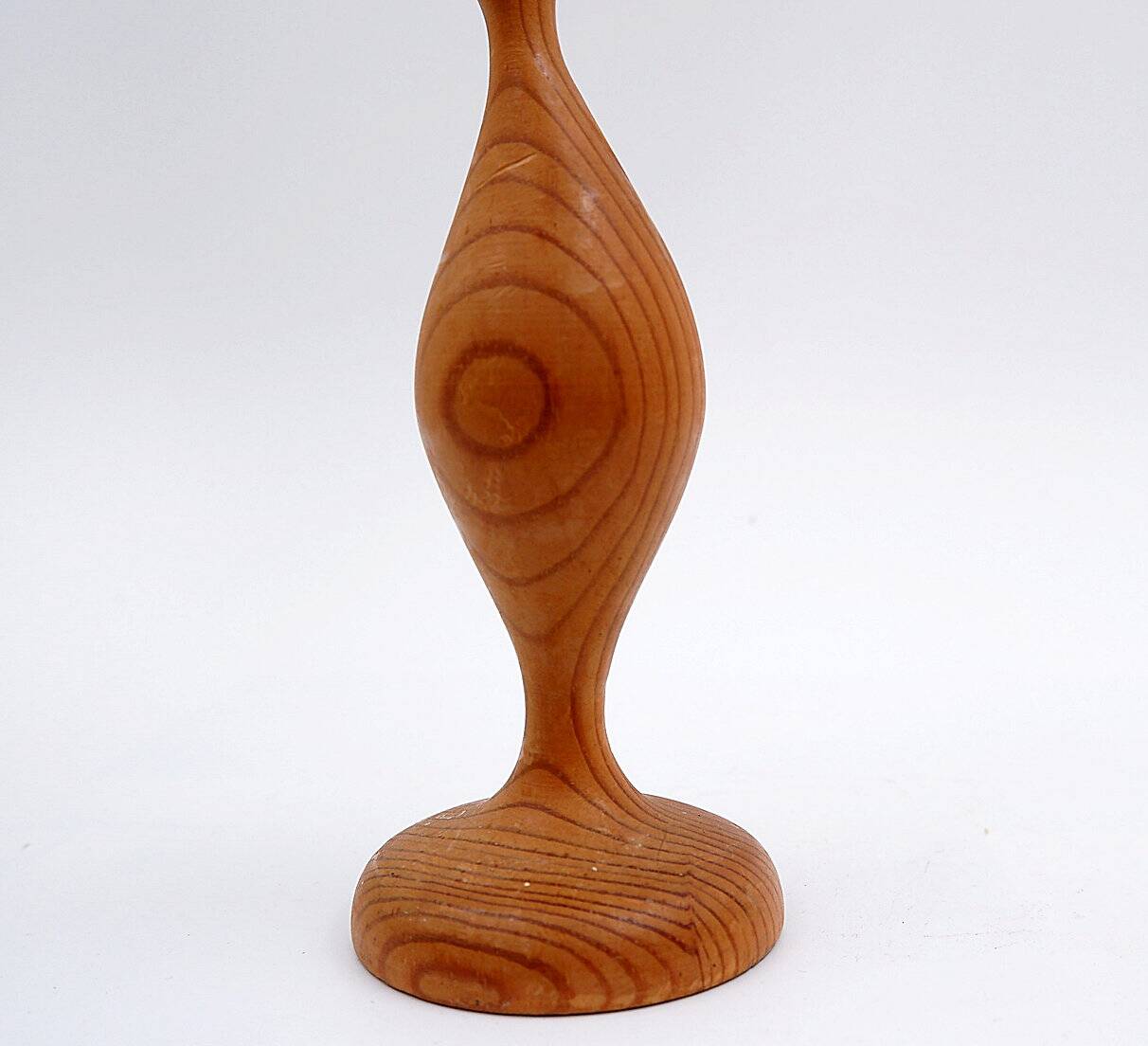 Wooden candle holder