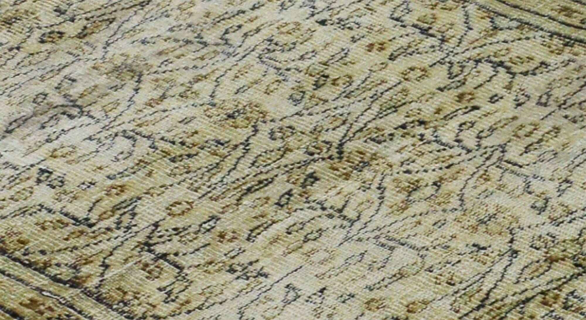 Tapis vintage anatolien turc fait à la main 197 cm x 95 cm