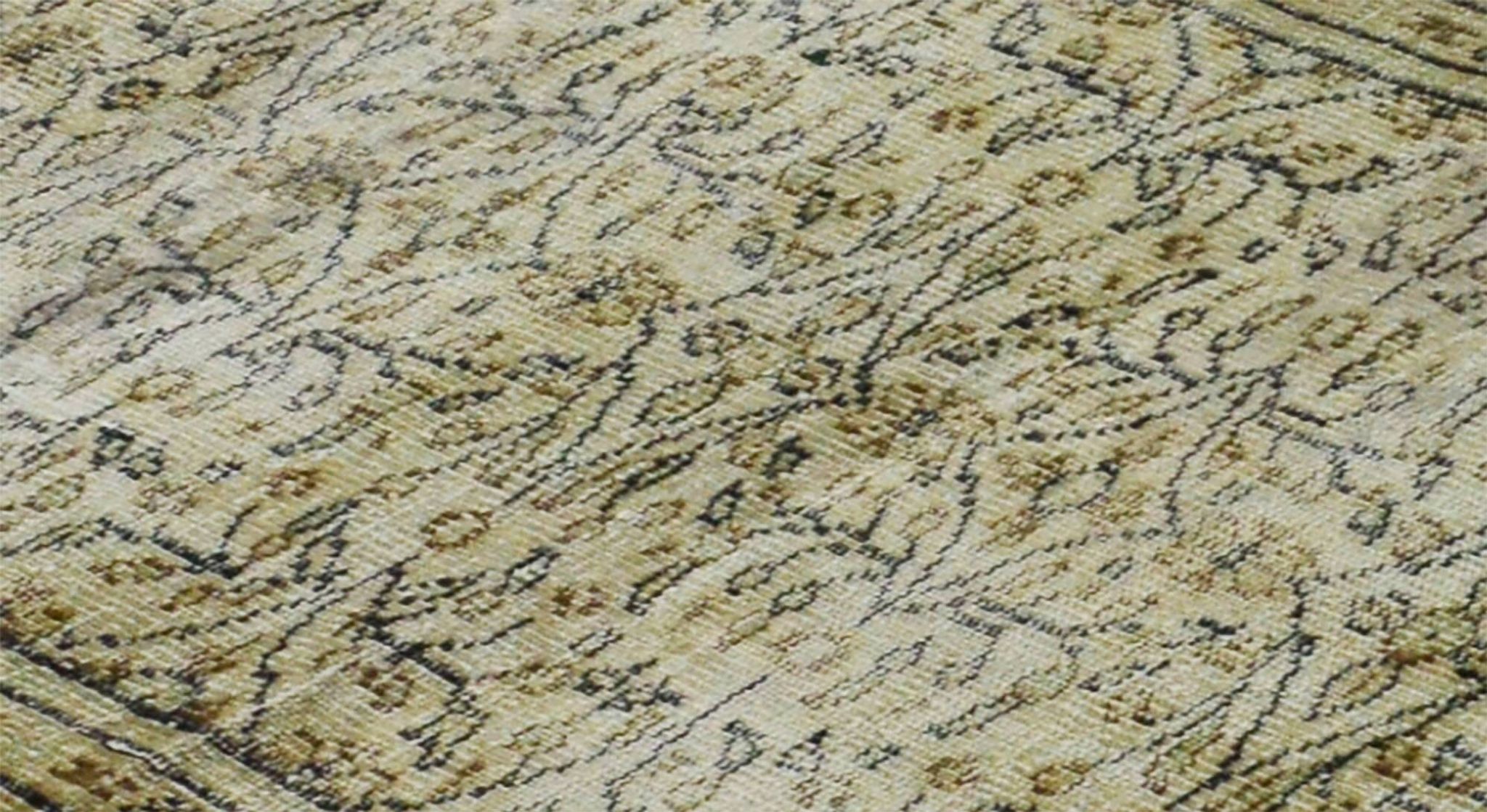 Tapis vintage anatolien turc fait à la main 197 cm x 95 cm