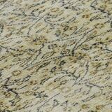 Tapis vintage anatolien turc fait à la main 197 cm x 95 cm