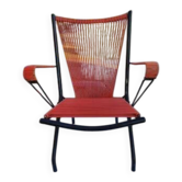 Fauteuil scoubidou André Monpoix