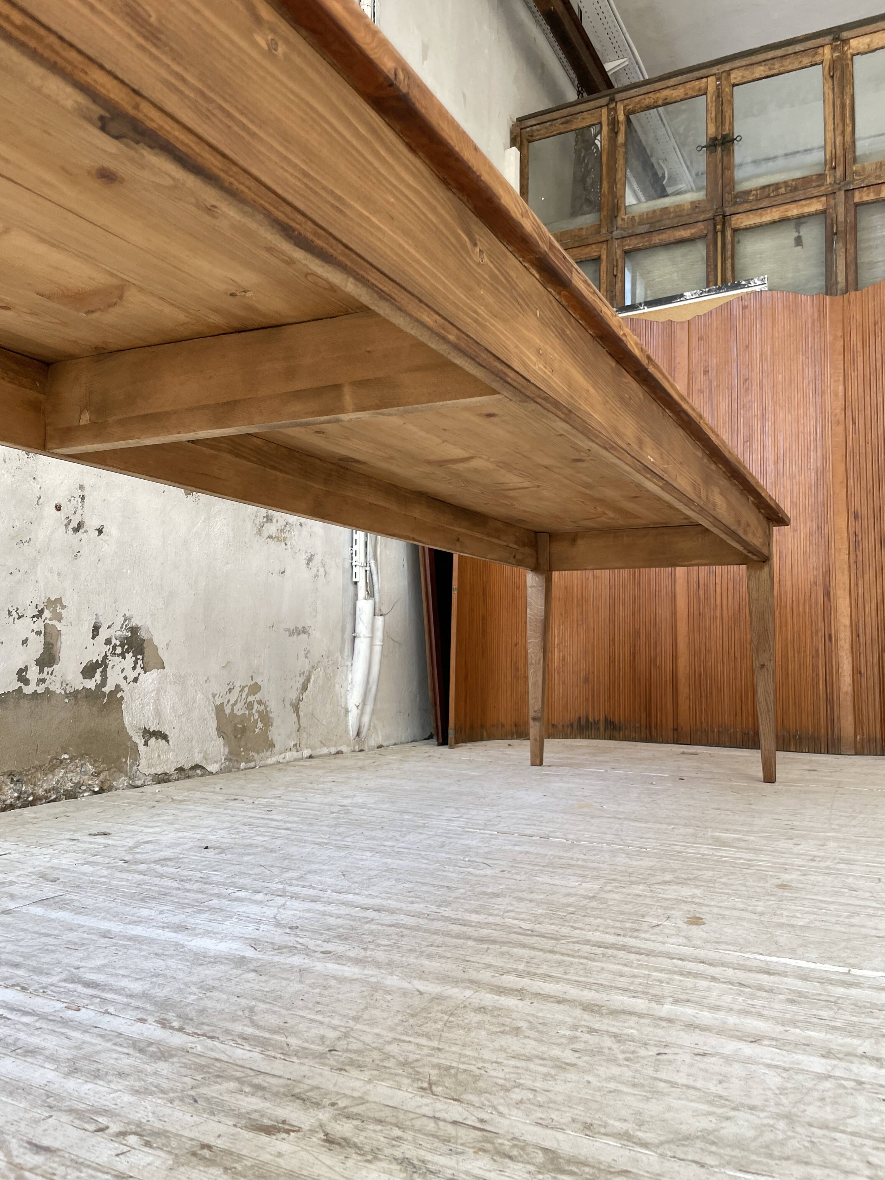 XXL pine farm table 4m