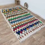Tapis berbère en laine fait main 245 X 153CM