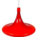 1960s/70s UFO Ceiling Lamp Hanging Lamp by Doria Leuchten Glass Space Age