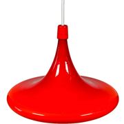1960s/70s UFO Ceiling Lamp Hanging Lamp by Doria Leuchten Glass Space Age