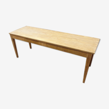 Sheathed foot table