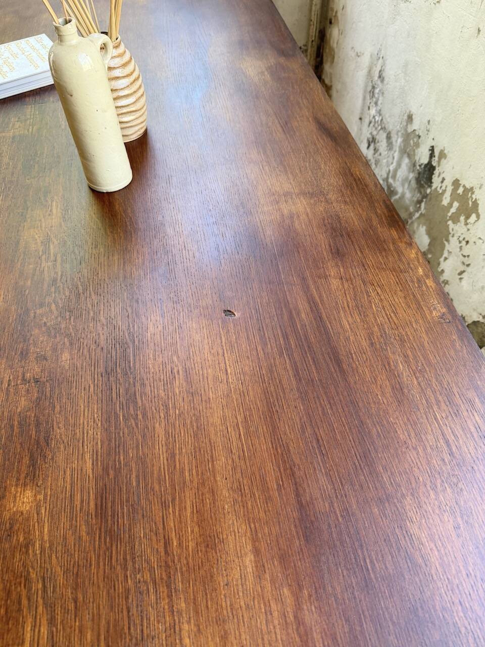 1950s oak reconstruction table