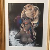 Tableau jeune femme