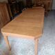 Renovated Art Deco table with 3 extensions.