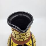 Raymond Camart vase in Vallauris Art Deco style, terracotta, 1950.