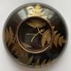 Empty-pocket bowl in lacquered and gilded wood, Japanese work of the 1920s-1930s