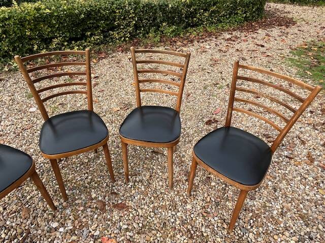 Set of 6 vintage chairs, Scandinavian style
