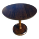 Solid wood pedestal table, Ø60cm
