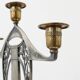 Art Nouveau Three‑Arm Candelabrum by WMF, Early 20th Century