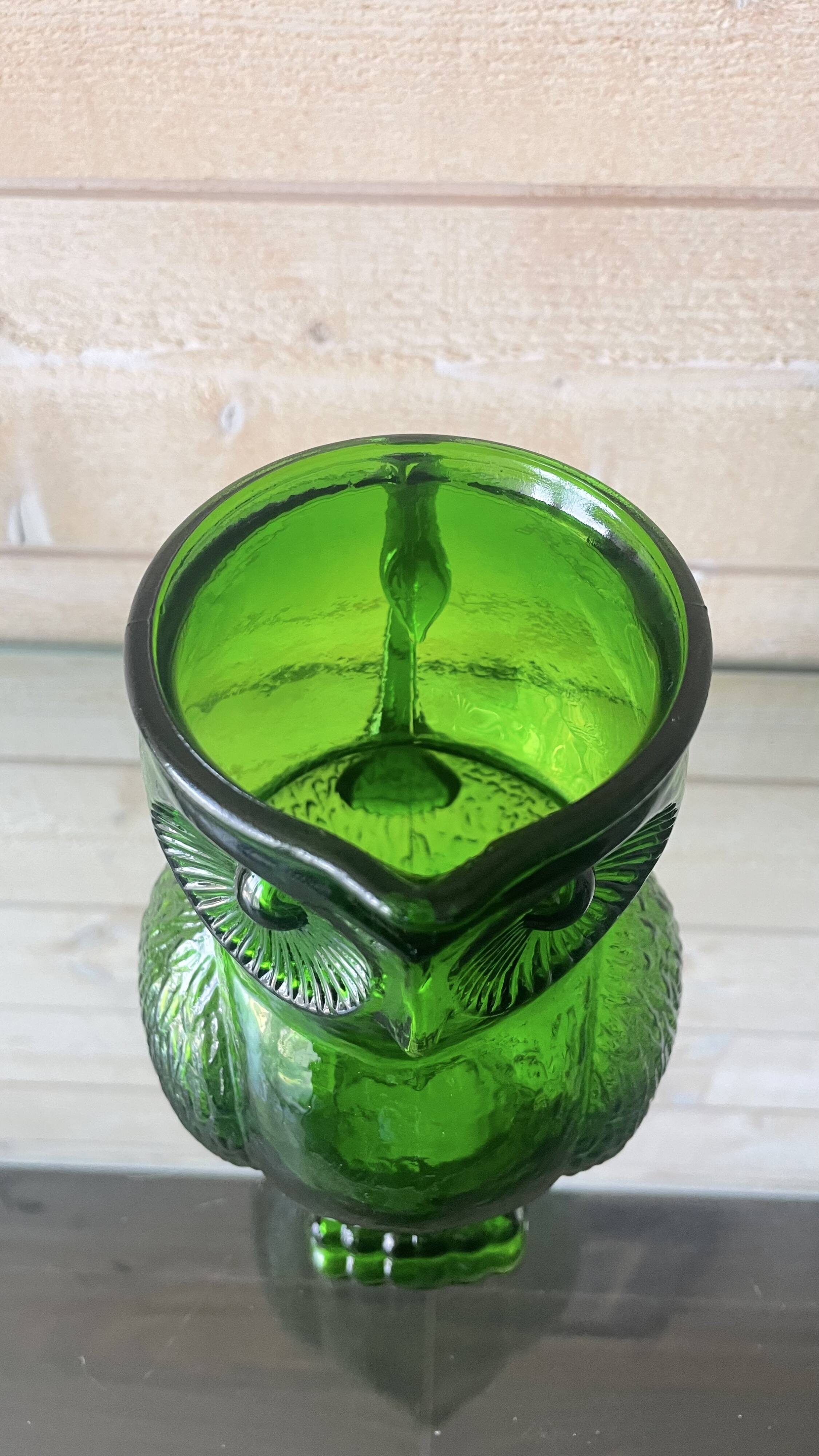 Vintage owl pitcher
