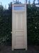 Porte Haussmannienne ancienne, imposte vitrée, cadre châssis 72x221