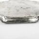 Art Nouveau tray, silver-plated pewter, Austria, early 20th century