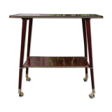 Vintage serving roller table