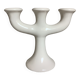 Three-light tulip candlestick holder