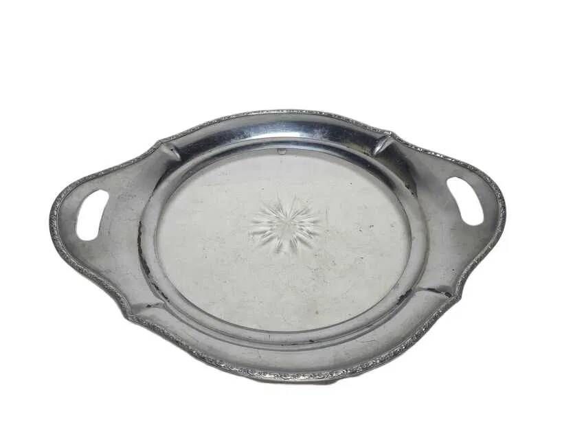 Bmu art deco tray for glasses with a mirror