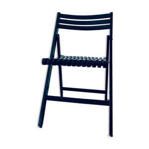 chaise pliante noire