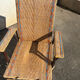 Chaise longue en osier