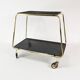 Bar mobile Art déco ajouré, Danemark, années 1950.