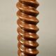 Column screw press in beech