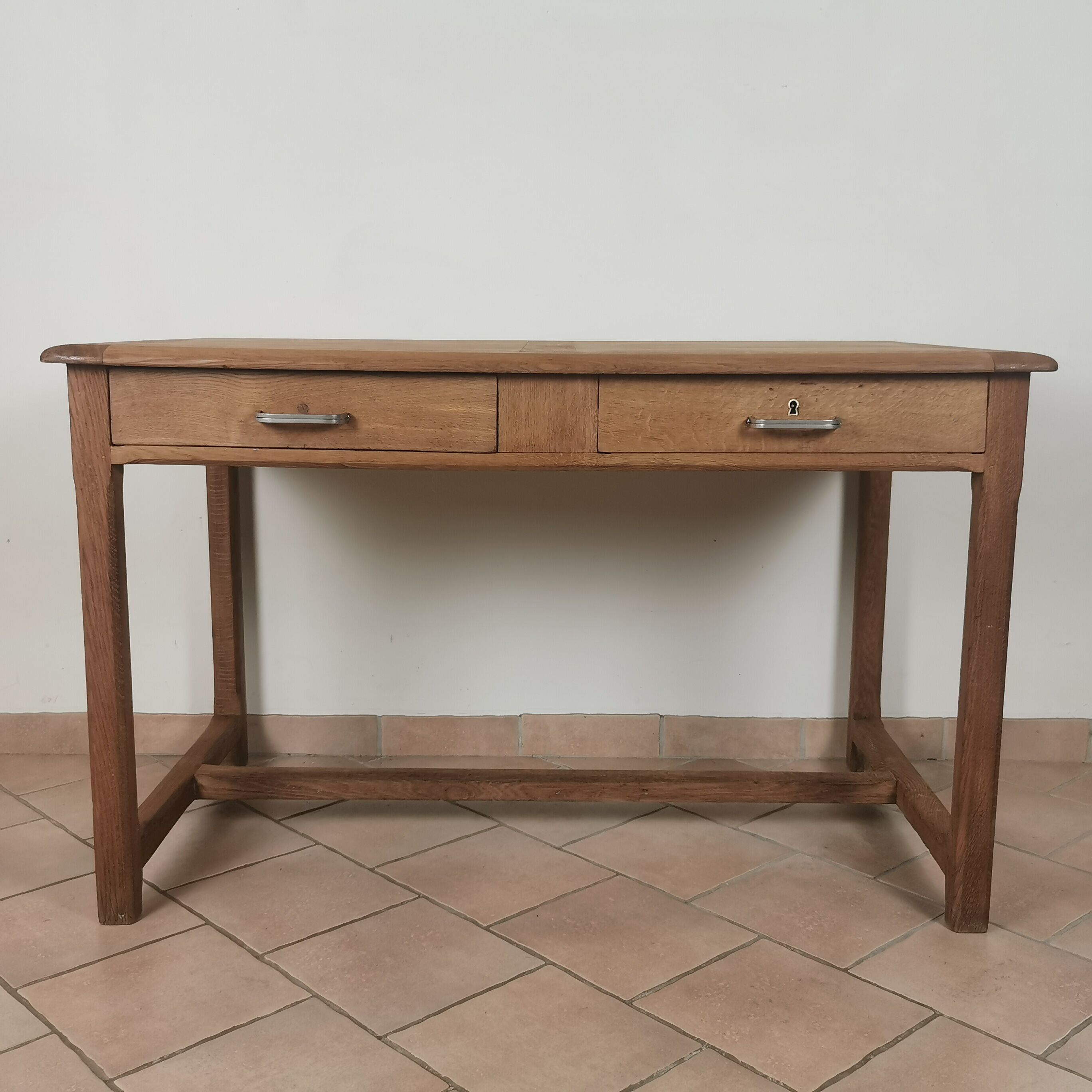 Solid oak desk