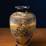 Set of 3 Handpainted Vases