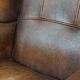 Sheepskin wingback chair in good condition
