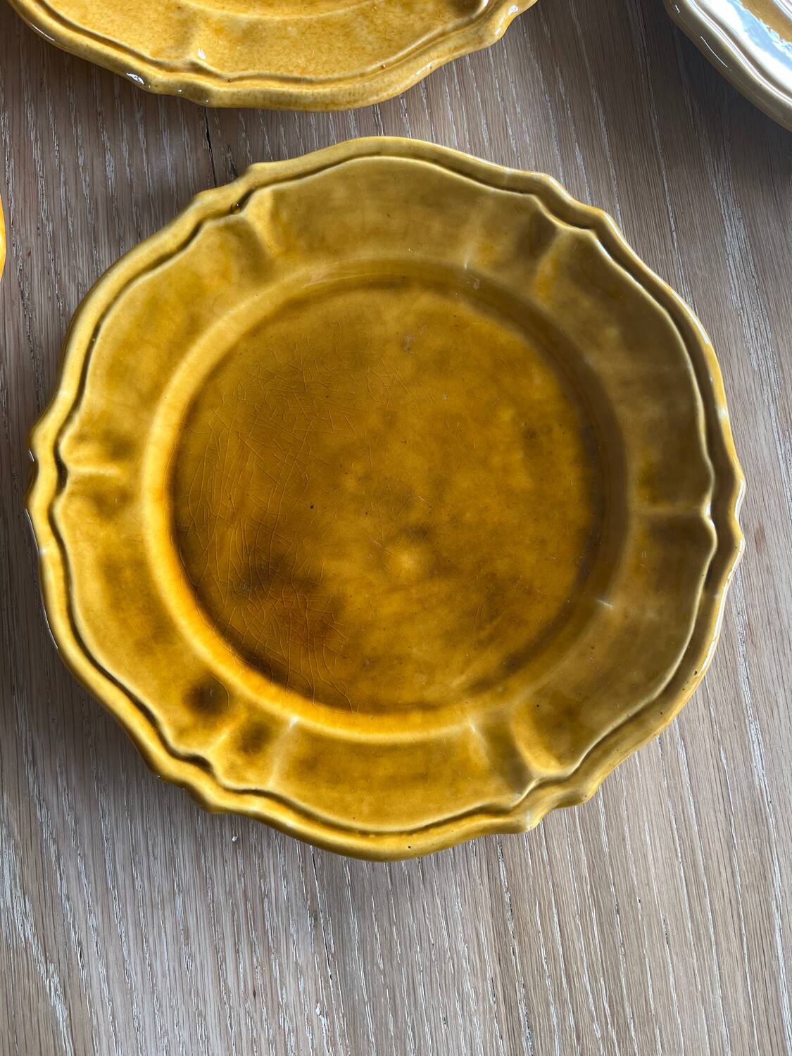 Set of 6 Aegitna Vallauris dinner plates