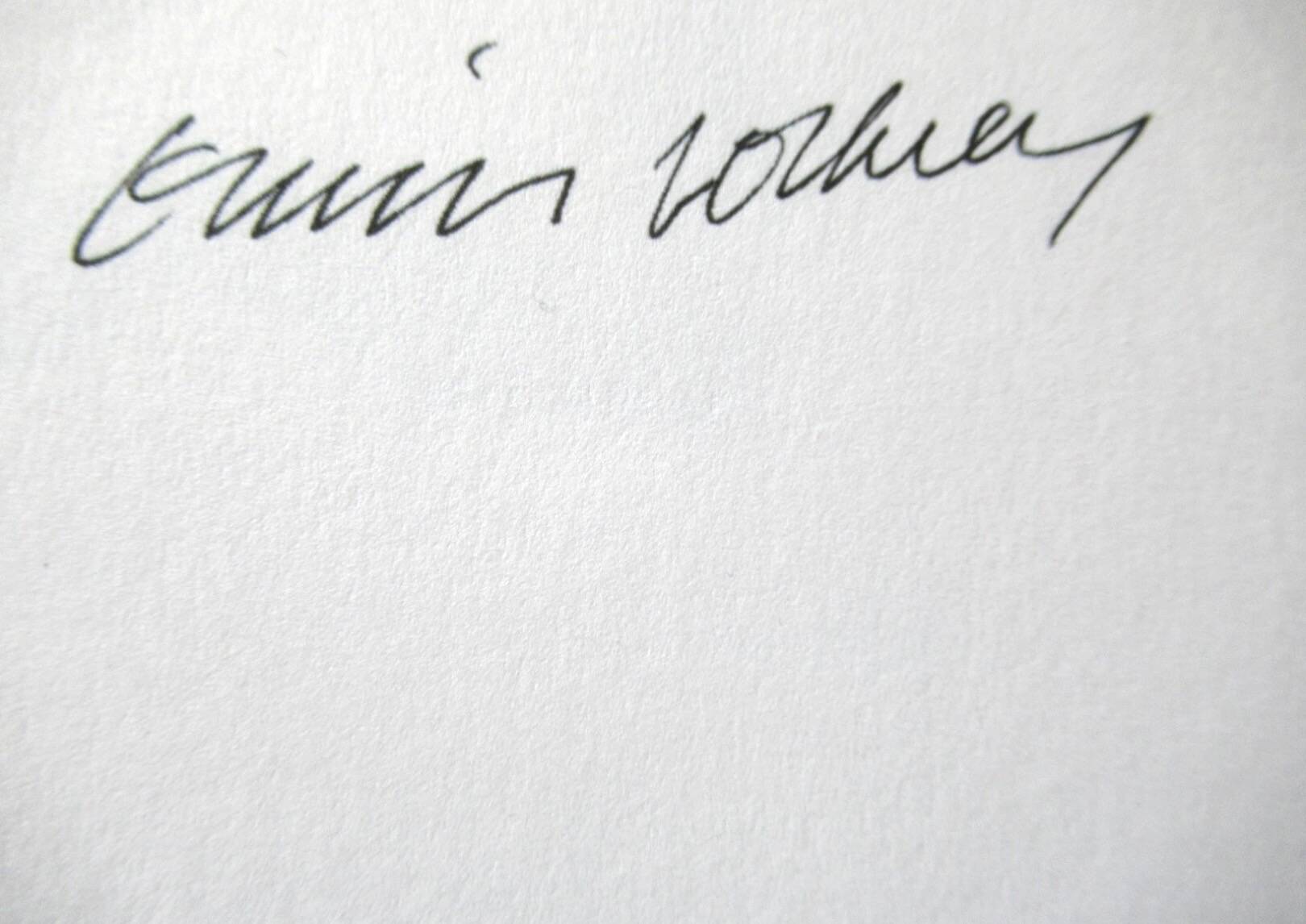 Lithograph by David Hockney, signed and numbered.