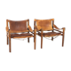 Set of 2 armchairs "Sirocco" Arne Norell, Sweden, 1960
